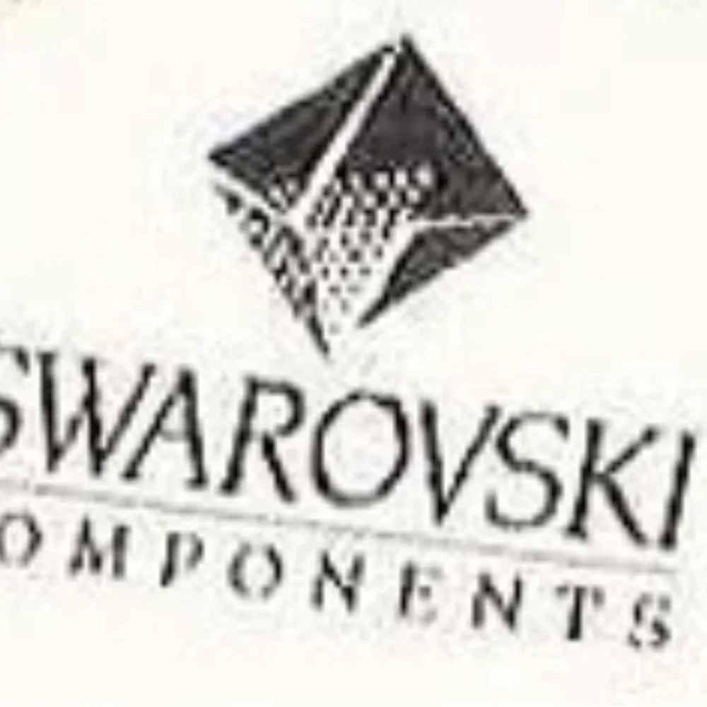 SWAROVSKI ELEMENTS AQUAMARINE & CLEAR CRYSTAL Silver Women's Ring sz 9 - Picture 11 of 11